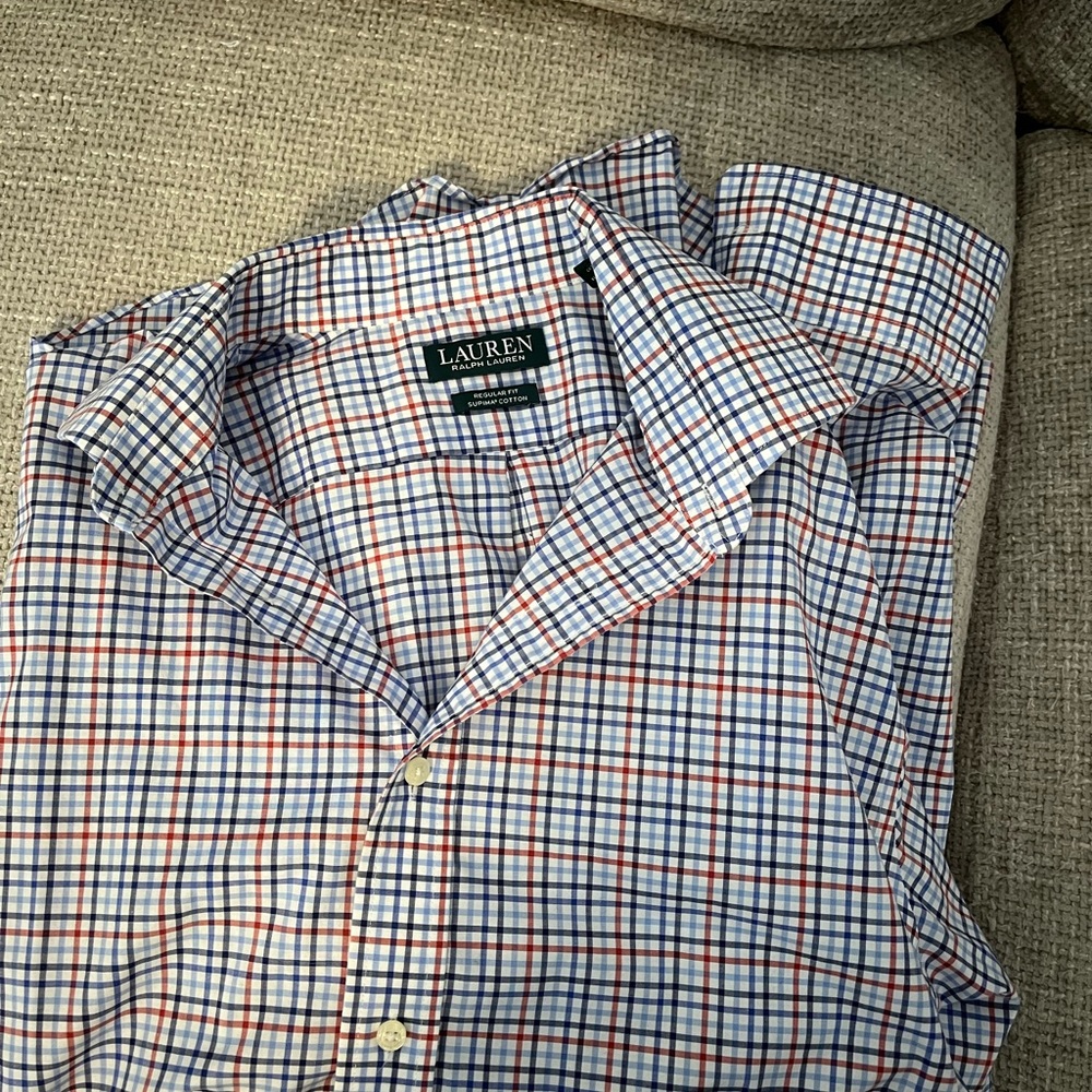 NWOT LAUREN RALPH LAUREN DRESS SHIRT